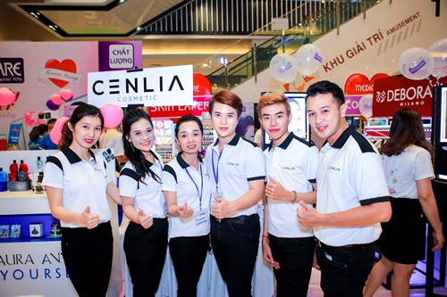  CENLIA tổ chức sự kiện chăm sóc da thu hút đông đảo giới trẻ ở AEON Mall Bình Tân.