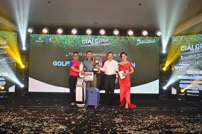 Golfer Nguyễn Quốc Tình đã vô địch giải Golf Ra Mắt CLB Business Golf Club (BGC)