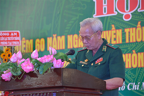 Thiếu tướng Trương Văn Thanh, nguyên Phó Tư lệnh BĐBP, Trưởng ban LLTT BĐBP tại TP Hồ Chí Minh