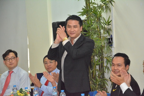 Ông Nguyễn Văn Sáng, Chủ tịch CLB Doanh Nhân Tiên Phong tham dự chương trình