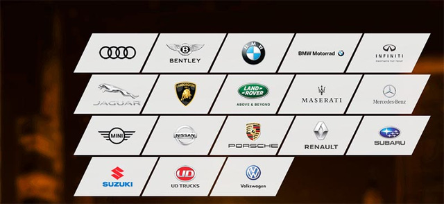 Các thương hiệu xe tham gia triển lãm VIMS 2016
