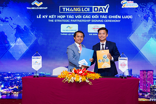 Thắng Lợi Group ký kết hợp tác phát triển hơn 1000 nhà phố tại huyện Đức Hòa và Cần Giuộc (Long An) cùng Tập đoàn Hải Sơn với tổng giá trị đầu tư hơn 2,000 tỷ 