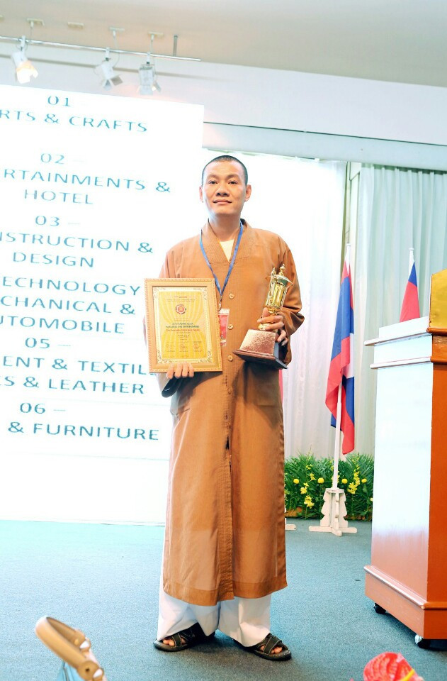 Hội thảo xúc tiến thương mại hai nước Việt Nam - Thái Lan tại nước bạn Thái Lan, Đại đức Thích Bửu Thành (trụ trì chùa Bửu Châu - Củ Chi, TPHCM)