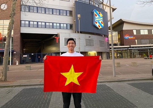 Văn Hậu tự hào là cầu thủ Việt Nam chơi bóng ở châu Âu