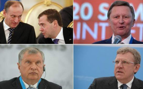 Đội ngũ điều hành nước Nga cùng với Tổng thống Putin là ai?