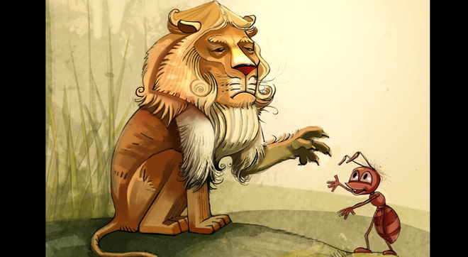Chuyện Kiến và Sư tử, bài học quý cho những ai muốn làm ông chủ