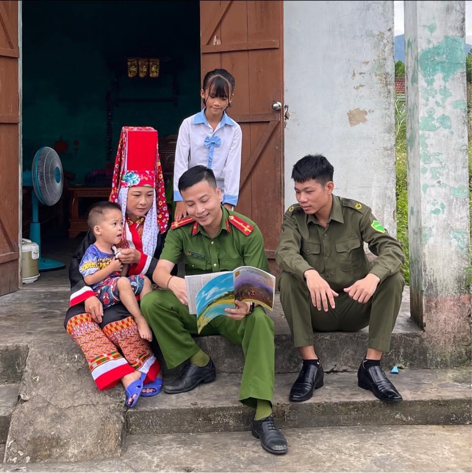 Quảng Ninh: Phó Bí thư Đoàn thanh niên công an huyện Hải Hà, người bạn thân thiết của dân
