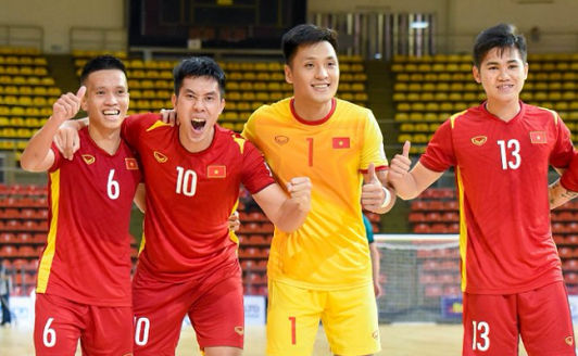 Tuyển Futsal Việt Nam lọt vào VCK Giải Futsal châu Á 2022