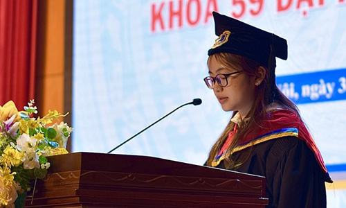 Cô gái Bắc Giang tốt nghiệp loại giỏi ngành Cơ khí ôtô