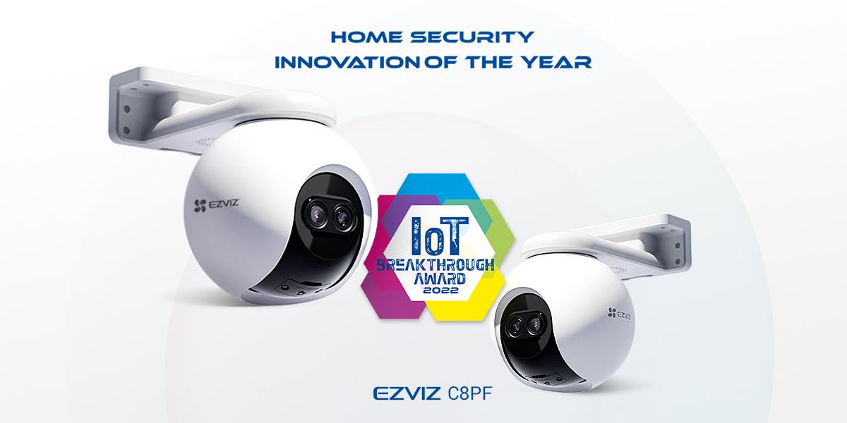 Camera ống kính kép C8PF của EZVIZ đạt giải “Đột phá về IoT 2022”