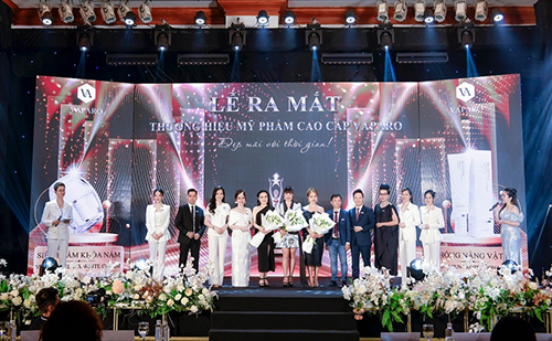 Lễ ra mắt thương hiệu mỹ phẩm cao cấp VAPARO tại Việt Nam