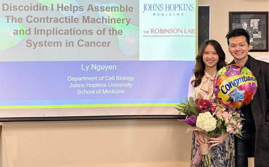 Nữ tiến sĩ người Việt tìm ra chức năng mới của protein giúp ức chế ung thư