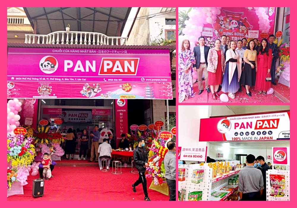 Cửa hàng Nhật PANPAN Bảo Yên, Lào Cai tung nhiều khuyến mãi nhân dịp khai trương
