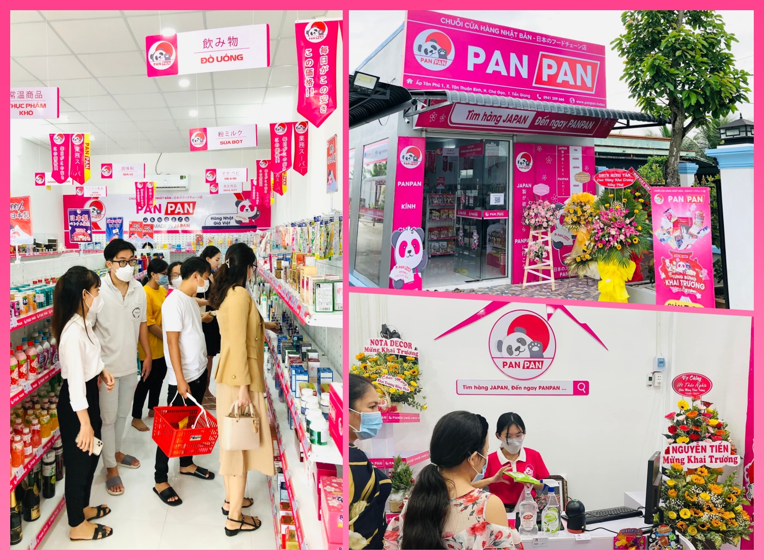 Tưng bừng khai trương cửa hàng Nhật PanPan tại Tiền Giang