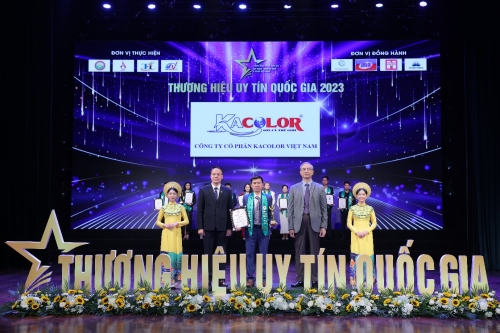 Thương hiệu sơn Kacolor – Doanh nghiệp Hàng Việt Nam chất lượng cao chuẩn hội nhập năm 2023