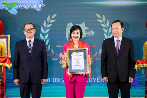 Winco Group Được Vinh Danh Top 10 Thương Hiệu Sao Vàng Đất Việt: Bước Đột Phá Mạnh Mẽ