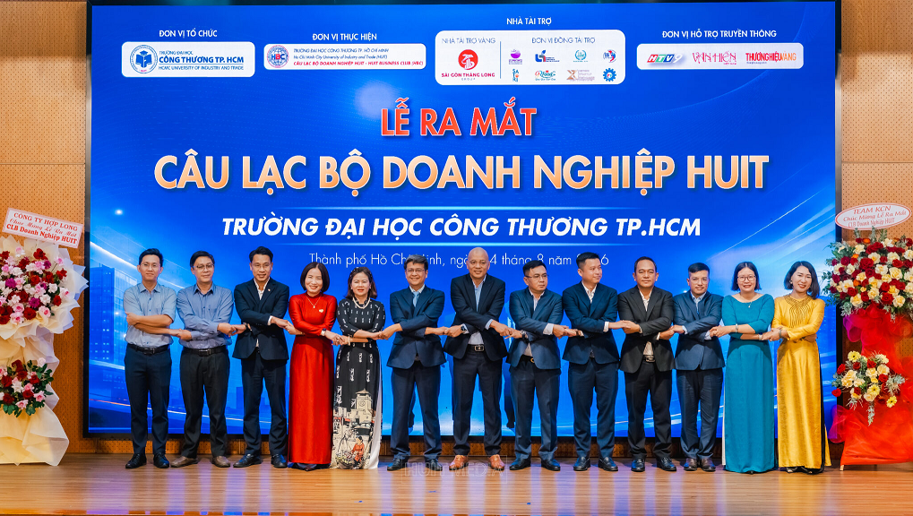 HUIT ra mắt Câu lạc bộ Doanh nghiệp, đưa đào tạo gắn sát thực tiễn
