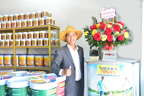 ông Nguyễn Thanh Tùng, giám đốc Công ty TNHH SX TM Sơn Zebra Việt Nam