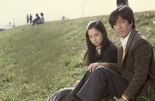 Yuko Tanaka đóng phim cùng Kenji Sawana năm 1982