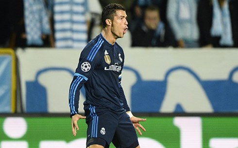 Ronaldo cán mốc 500 bàn thắng, san bằng kỷ lục của Raul Gonzalez