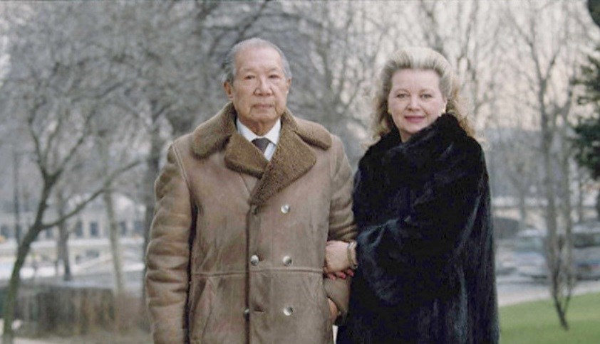 Cựu hoàng Bảo Đại và người vợ cuối cùng Monique Baudot