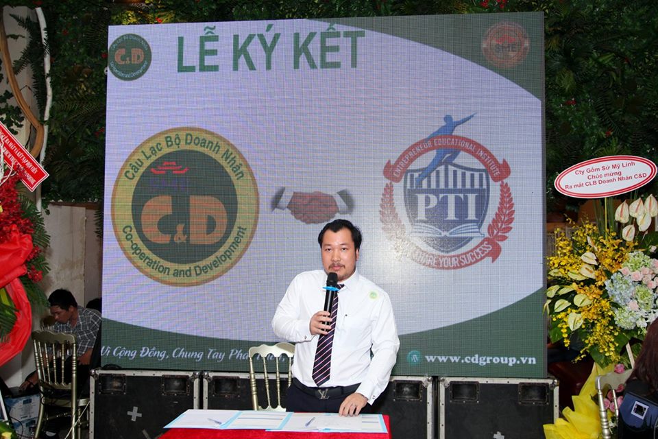ông Triệu Văn Dương - TGĐ Tổ Chức Giáo Dục PTI trường đào tạo doanh nhân PTI