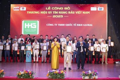 H&H GLOBAL VINH DỰ ĐÓN NHẬN DANH HIỆU “TOP 10 THƯƠNG HIỆU UY TÍN HÀNG ĐẦU VIỆT NAM 2025”
